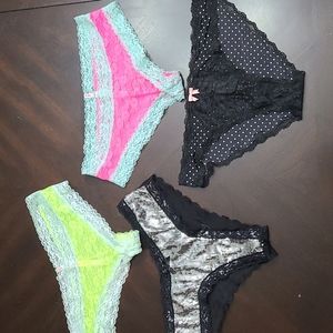 NWOT VS and PINK panty bundle